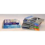 A collection of reference books relating learning all aspects of becoming a pilot