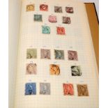 Stamp album of mostly Portugal including early examples. At the back is a small collection from