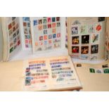 5 x schoolboy stamp albums with a good selection of world stamps