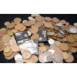 Tin of GB coins