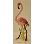 West German pottery the "Flamingo", 40cm tall in undamaged condition