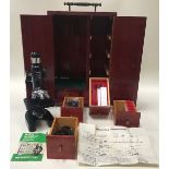 Print scientific microscope. This is model number 1200 plz and comes in original box with drawers