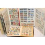 Stamps: 3 x stock books featuring world stamps, mostly Canada and European states