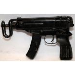 Genuine .32 Skorpion Sub-Machine gun. This has been fully deactivated and is for display purposes