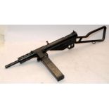 WW2 era British army Sten Gun. Replica machine gun for re-enactments etc