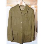 British Army Royal Logistical Corps Uniform tunic and trousers. Approx 38" chest 32" waist