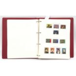 Red album GB stamps collection 1 vol 2 (ref 177).