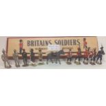 Lead Soldiers Indian regiments 1914 to include artillery and jacobs rifles (11) to include Britains