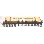 Lead soldiers British gunners (13) to include Britains