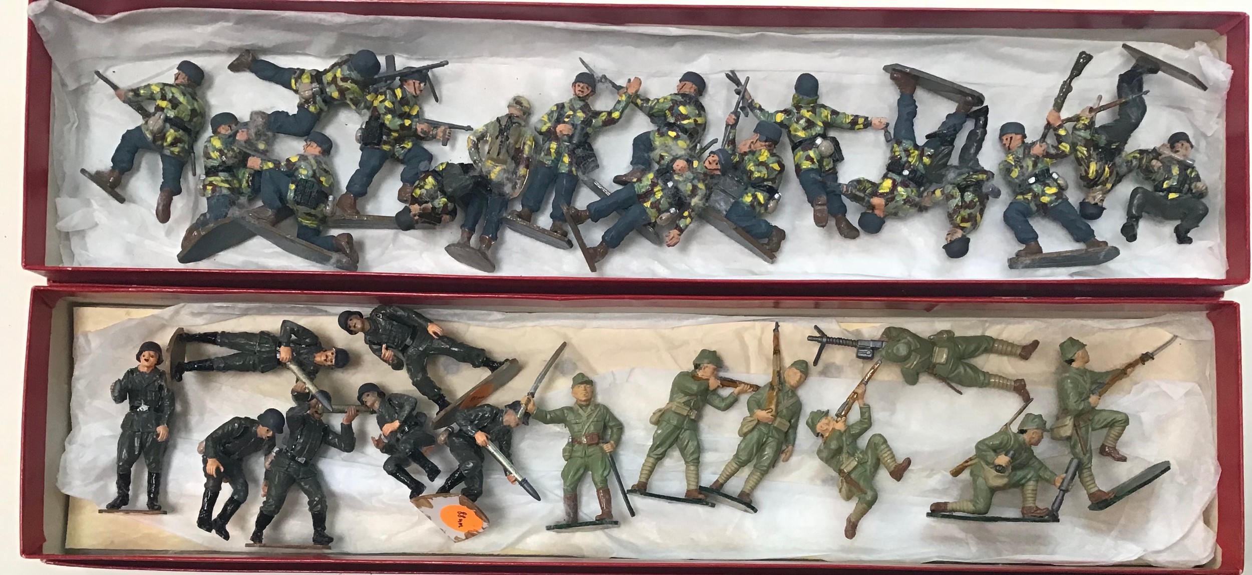 Large quantity of WWII Axis soldiers German Artic Patrol Paratroopers and Japanese - Image 3 of 4