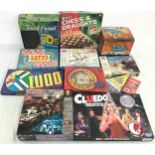Mixed table and board games to jigsaws unchecked