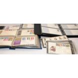 A large quantity of First Day Covers mostly contained within 3 albums