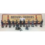Lead Soldiers World War I service various regiments mostly German (14)to include Britains