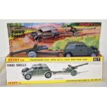 Dinky toys No 617 Volkswagen KDF with 50mm P.A.K Anti Tank Gun box tatty not checked