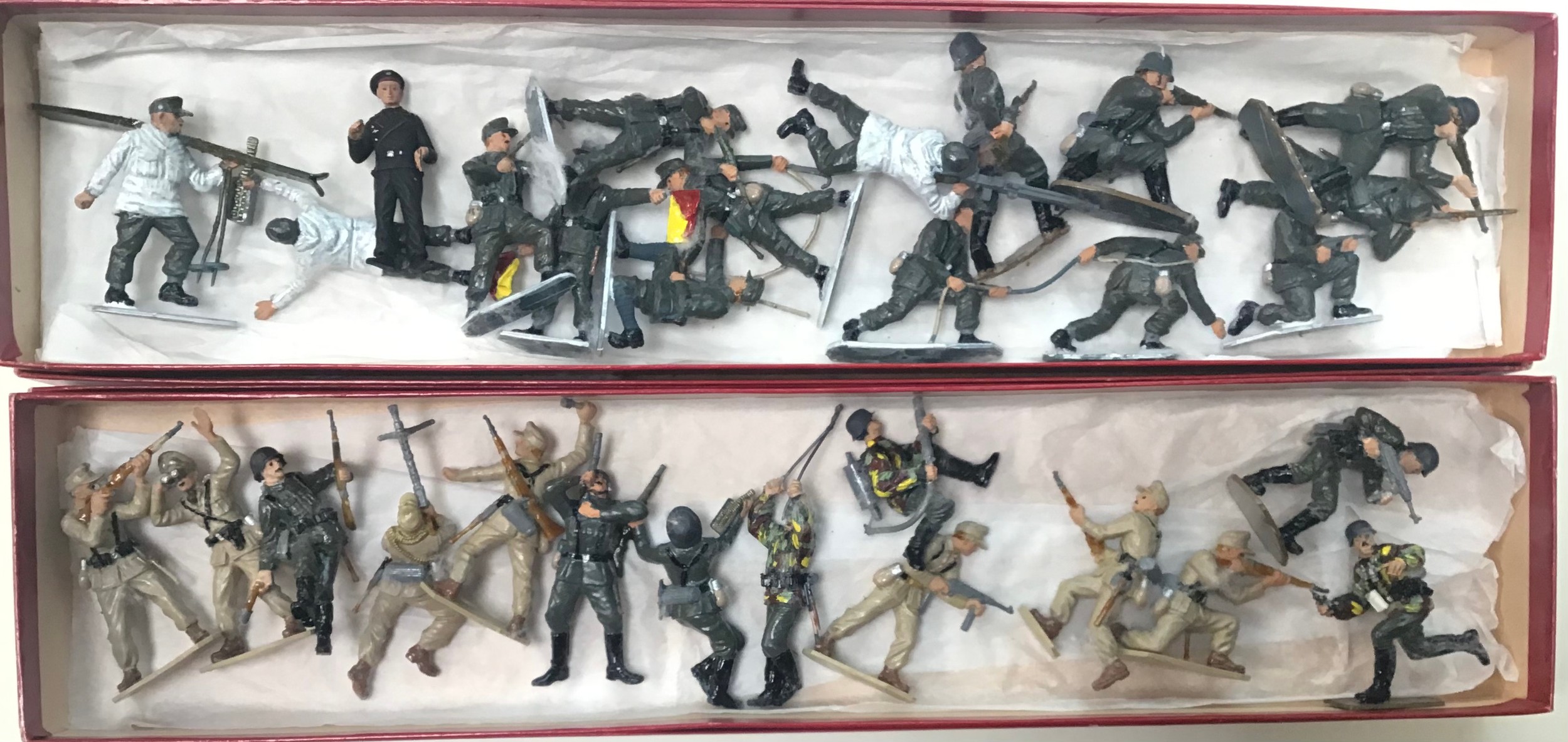 Large quantity of WWII Axis soldiers German Artic Patrol Paratroopers and Japanese - Image 2 of 4