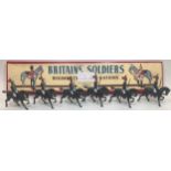 Lead Soldiers British 1914 horse guards (6)to include Britains