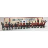 Lead Soldiers British 1898 and 1914 Rifle brigade. (15)to include Britains