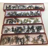 Large quantity of WWII Axis soldiers German Artic Patrol Paratroopers and Japanese