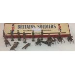 Lead Soldiers Britains WWI 1914 to include machine gunners (14) to include Britains