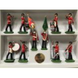 Boxed Britains lead soldiers "The Green Howards" as new 5800