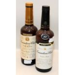2 x 70cl bottles Canadian Club Whisky