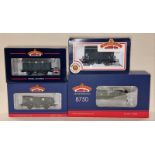 Bachmann OO Gauge 32-208 Class 8750 locomotive together with a group of wagons. All in unused