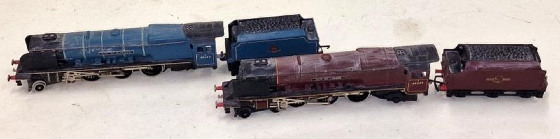 Two OO Gauge Locomotives and tenders to include City of London 46245 and a British Railways 46242-