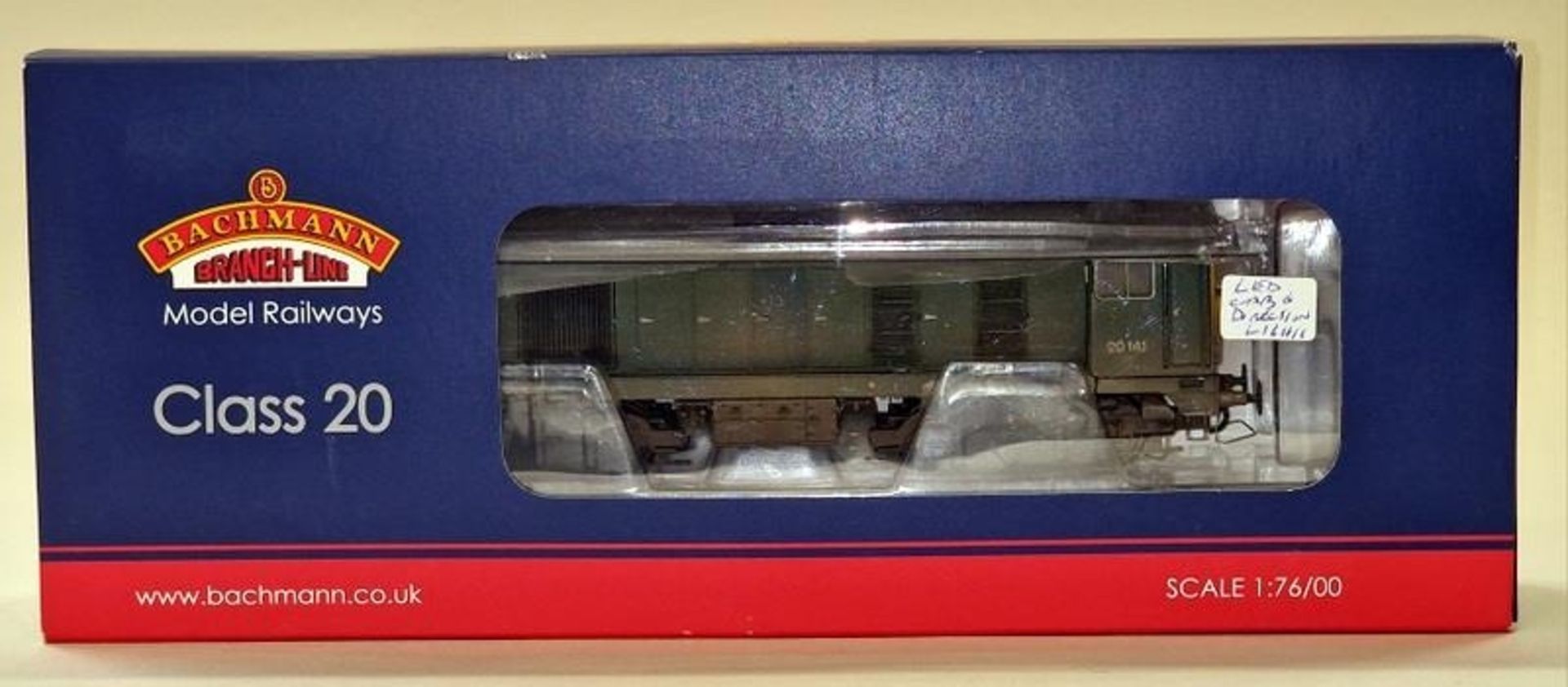 Bachmann OO Gauge Class 20 32-034A 20141 Locomotive in unused condition.