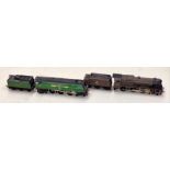 Two OO gauge locomotives and tenders to include British Railways Grenadier Guardsman 6p 46110 and