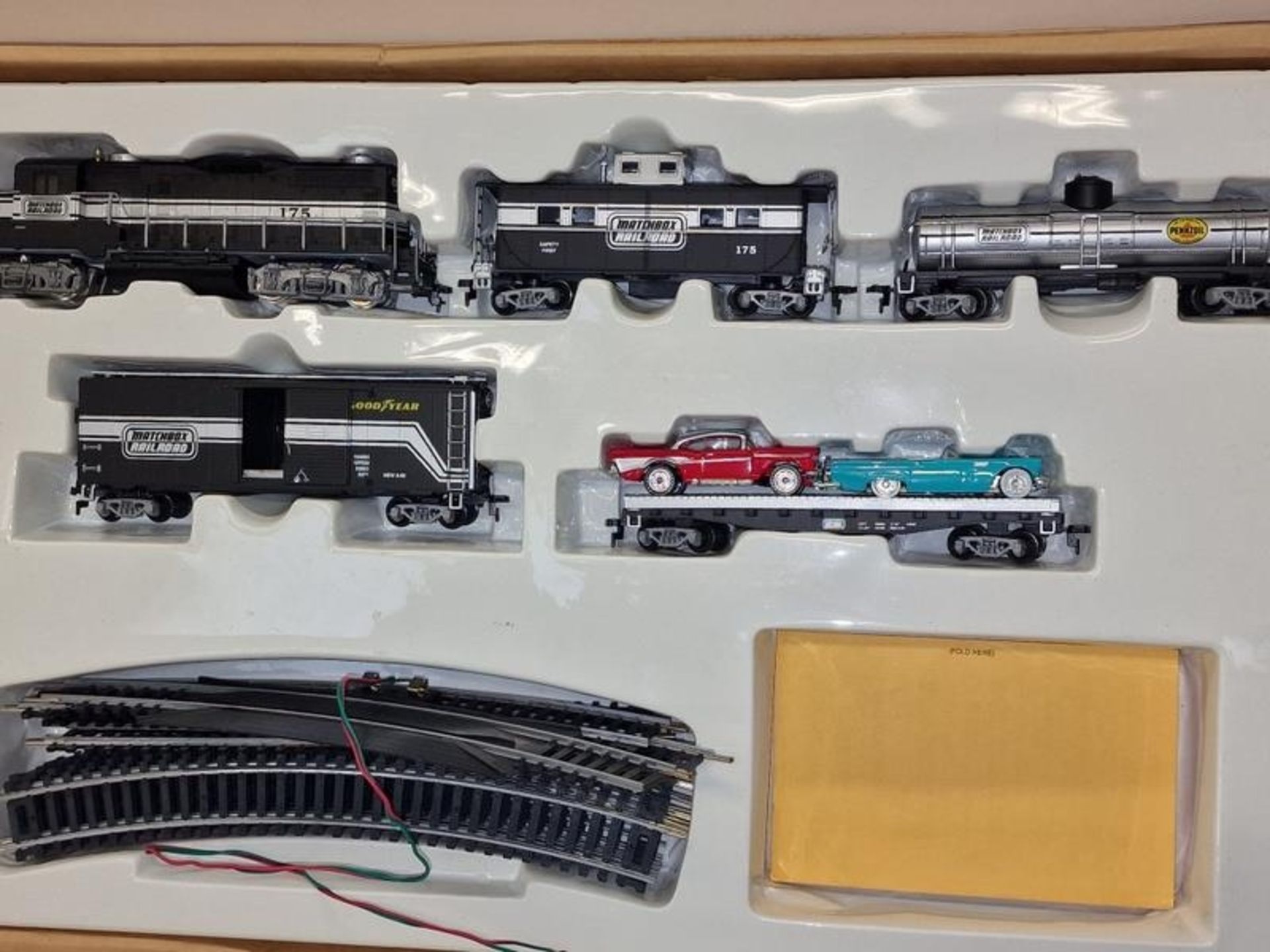 Matchbox Railroad HO Gauge electric train set in excellent condition with certificate. - Image 2 of 4