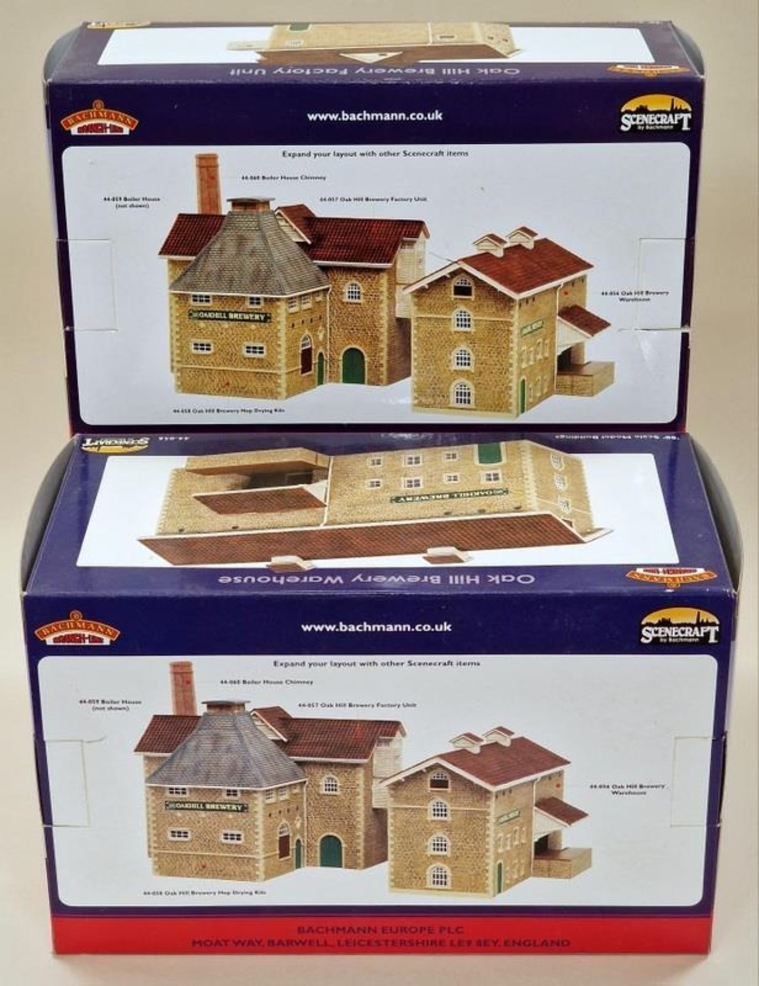 Bachmann Branch-Line OO Gauge building group to include Oak Hill Brewery Factory Unit and Oak Hill - Image 2 of 3