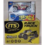 XTM Racing Rage boxed radio controlled truck together with a boxed ITS radio controlled Race