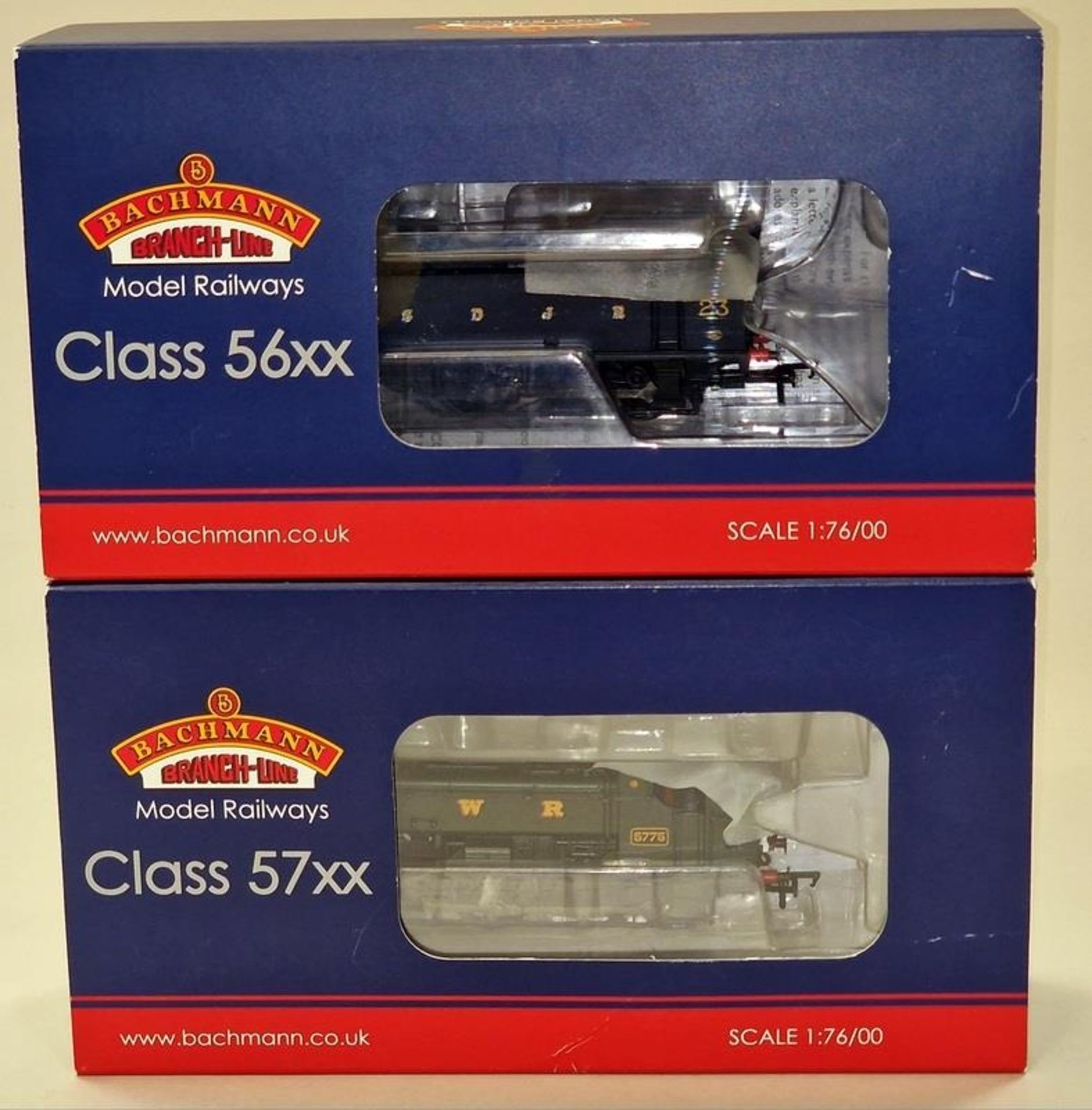 Bachmann 32-233 Class 3F Jinty 23 locomotive (wrong sleeve) together with 32-215 Class 57xx