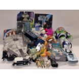 Sci Fi toy bundle to include various figures from Star Wars, Harry Potter, Ghostbusters etc.