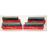 Tri-ang Railways group of OO Gauge coaches with original boxes to include S15033, S34243, S15033,