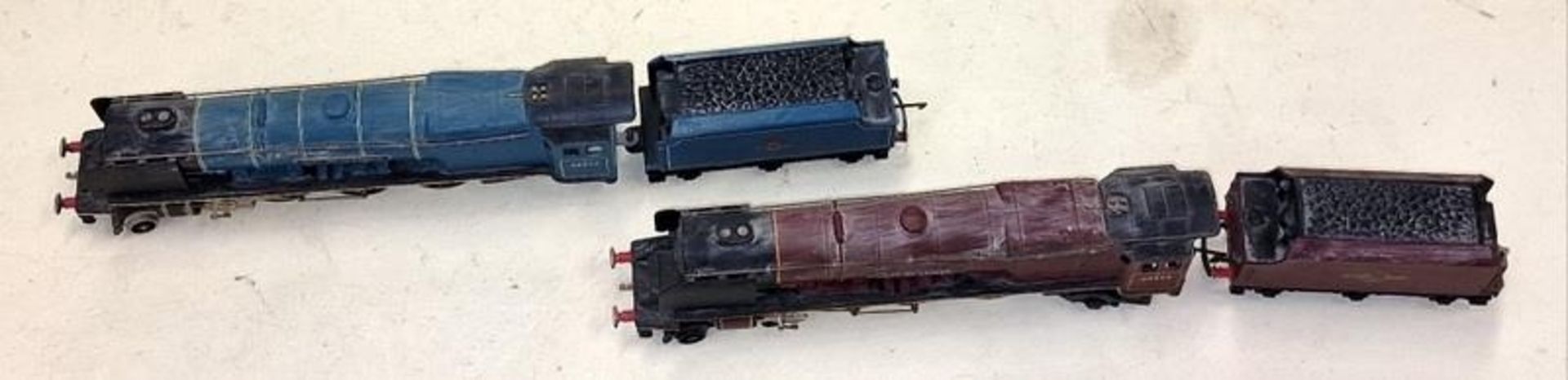 Two OO Gauge Locomotives and tenders to include City of London 46245 and a British Railways 46242- - Image 2 of 4