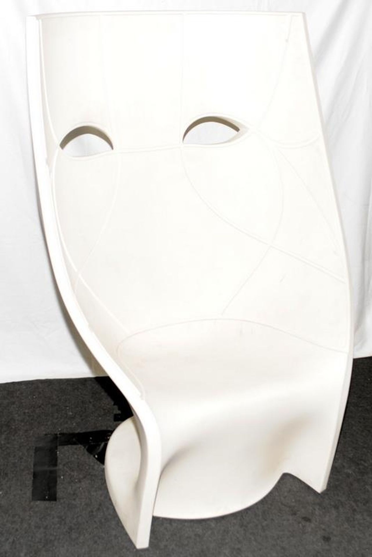 Contemporary Nemo (human face) swivel chair designed by Fabio Novembre and manufactured by Driade of - Image 2 of 4