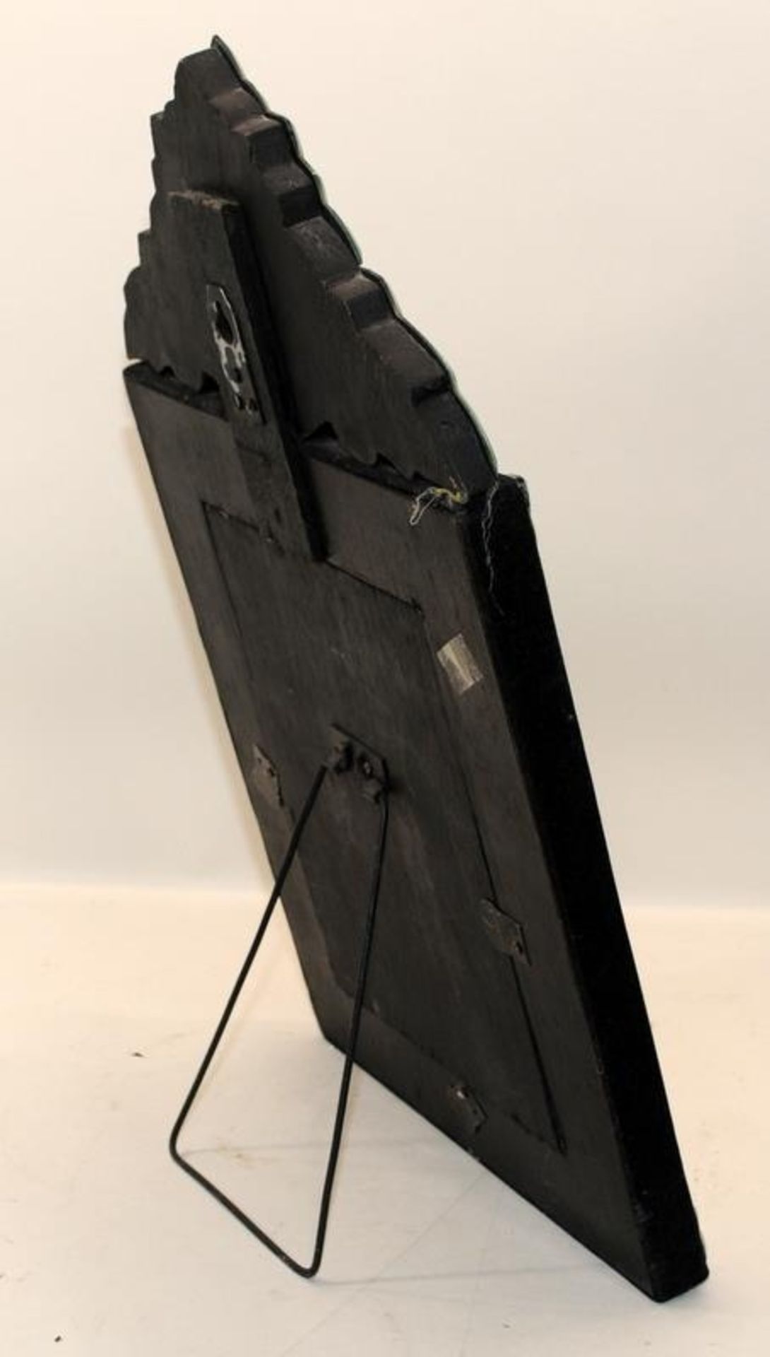 A contemporary Venetian style easel backed freestanding mirror. 53cms tall - Image 3 of 3