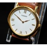 Tissot gents mid size quartz dress watch ref:C275K. 33mm across including crown. New battery