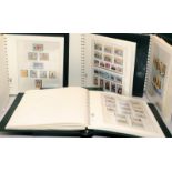 Four quality well filled albums of Isle of Man mostly mint stamps, stamp sheets and presentation