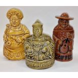 Sadler vintage collection of novelty kitchen storage caddies to include "Flour", "Tea" and "