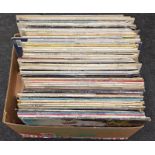 Box of various LP records to include mainly easy listening and soundtracks.