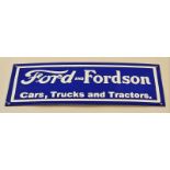 Ford & Fordson sign 18cm x 40cm