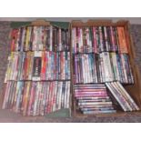 2 large boxes of various films on DVD’s