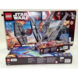 Lego Star Wars The Force Awakens empty boxes to include, 75099,75101,75102 and 75104