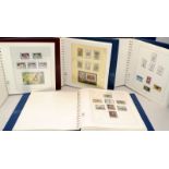 Four quality well filled albums of Jersey mostly mint stamps, stamp sheets and presentation packs.