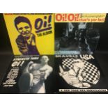 PUNK / SKA VARIOUS ARTIST ALBUMS X 4. In this set we find 3 OI! Albums entitled - Strength Thru Oi -