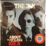 THE JAM ‘ABOUT THE YOUNG IDEA THE VERY BEST OF’ RED WHITE & BLUE VINYL - FACTORY SEALED. Exclusive