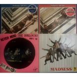 BEATLES - SEX PISTOLS - MADNESS VINYL LP RECORDS.