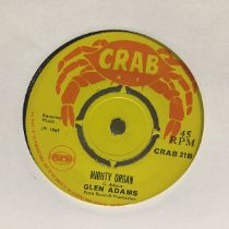 ERNEST WILSON & GLEN ADAMS 7” ‘JUST ONCE IN MY LIFE / MIGHTY ORGAN’. A Crab Release on CRAB 21